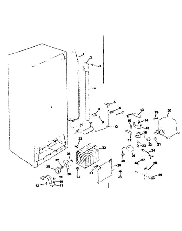 Freezer unit parts