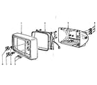 LXI 56240060800 cabinet and repair parts diagram