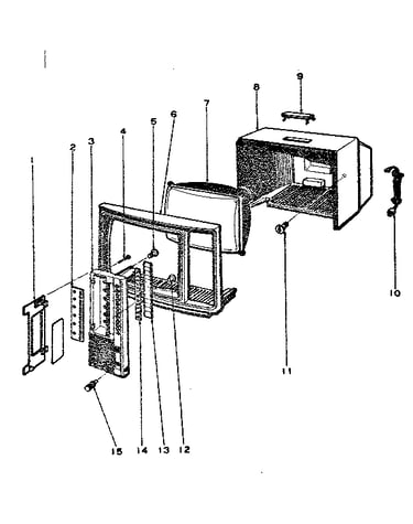 Cabinet parts list