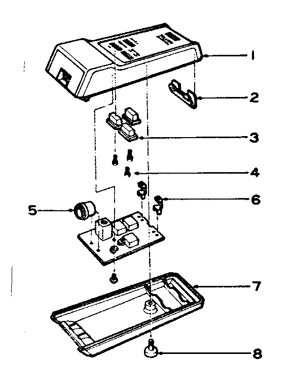 Remote control transmitter parts