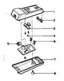 Remote control transmitter parts