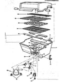 Grill and burner section