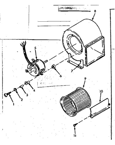 H-q blower assembly