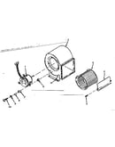 H-q blower assembly