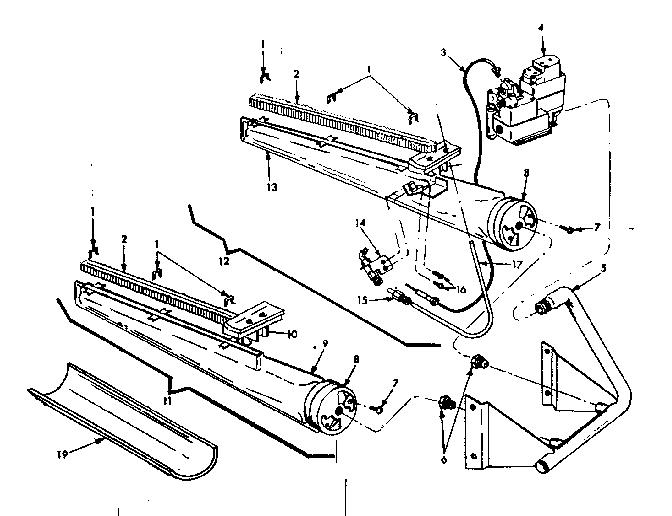 Burner & manifold assembly