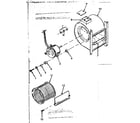 Kenmore 8676676 blower assembly diagram