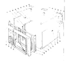 Kenmore 101916631 oven structure diagram