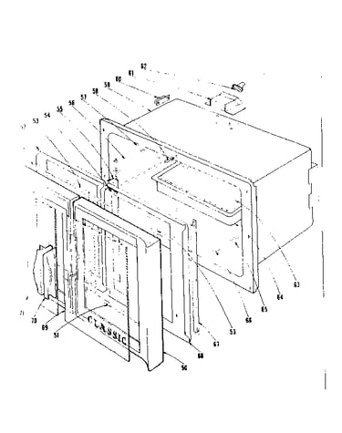 Oven section