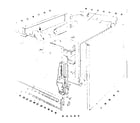 Kenmore 101913631 lower oven section diagram