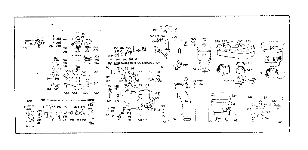 Carburetor assembly