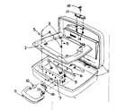 Sears 8711940 carrying case diagram