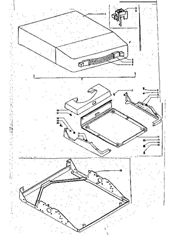 Case cover and chassis