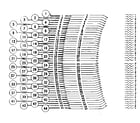 Sears 1615260 typing mechanism-1. diagram
