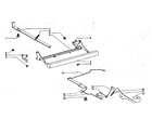 Sears 1615260 space bar and back space mechanism diagram