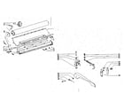 Sears 1615260 carriage mechanism-ii diagram