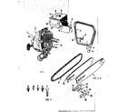 Craftsman 91760043 engine / chain and guide bar diagram