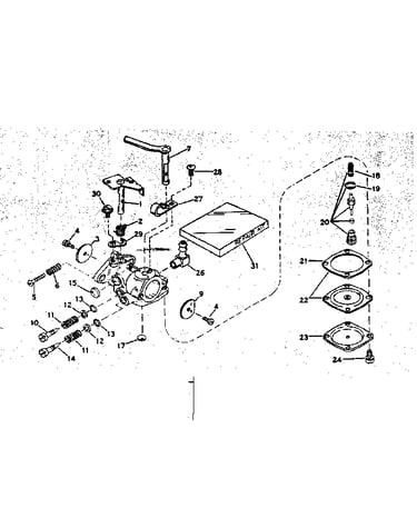 Carburetor no. 630795a
