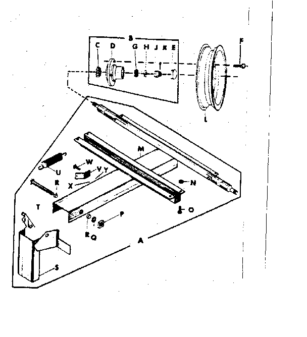 Undercarriage assembly for 55 gallon cart
