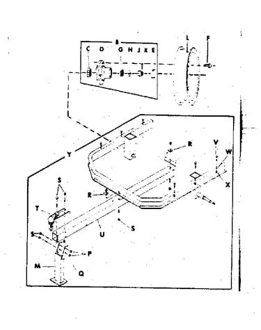 Trailer assembly for 110 gallon model