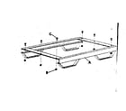 Craftsman 98564620 skid assembly for 110 gallon model diagram