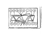 Sears 50247940 frame assembly diagram