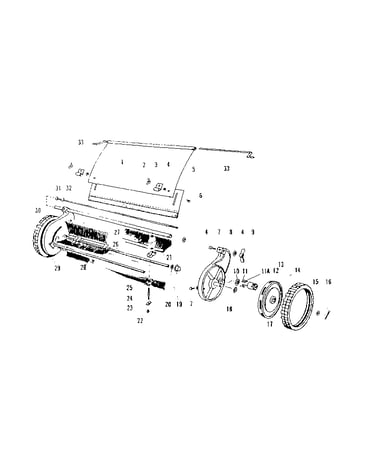 Sweeper unit assembly