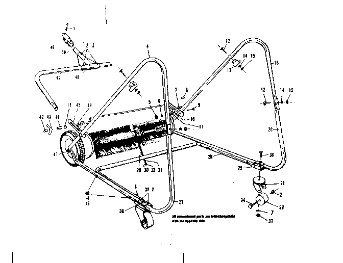 Sweeper unit assembly