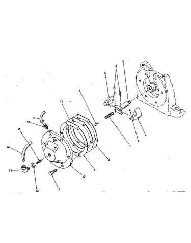 Centrifugal unloader assembly detail