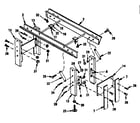 Sears 52725676 frame assembly diagram