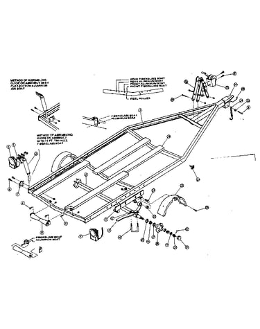 Boat trailer