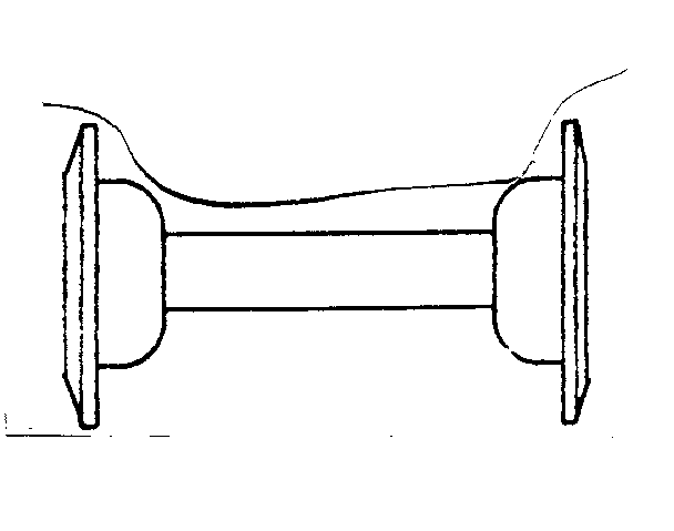 Hub shell (less axle set)