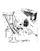 Engine and handle assembly