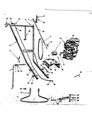 Engine, handle and hitch assembly