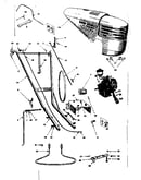 Engine, handle and hitch assembly