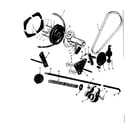 Craftsman 91757589 replacement parts diagram