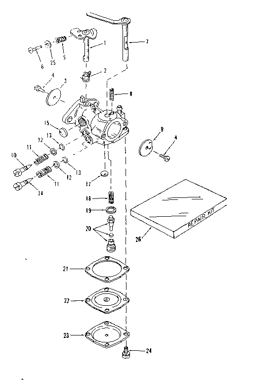 CARBURETOR 630795