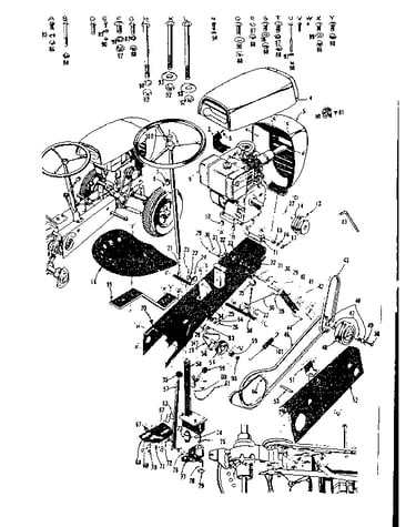 Main frame parts 70-101