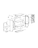 Repair parts list for sears bathroom storage cabinet