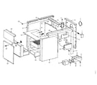 Kenmore 610742070 casing assembly diagram
