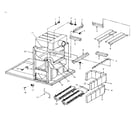 Kenmore 610742070 combustion chamber assembly diagram