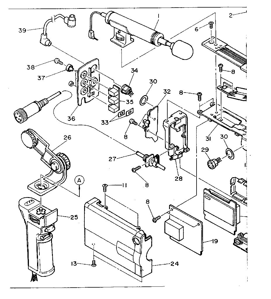 GRIP AND MICROPHONE ASSEMBLY