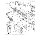 LXI 93453890250 grip and microphone assembly diagram