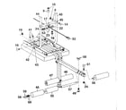 DP 3200-LEG LIFT/LEG CURL leg lift assembly diagram