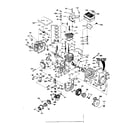 Tecumseh HS50-67161C basic engine diagram
