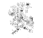 Tecumseh HS50-67161D basic engine diagram