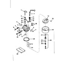 Tecumseh HS50-67161D carburetor diagram
