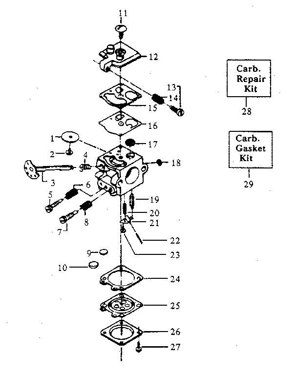 CARBURETOR ASSEMBLY