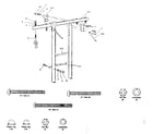 Sears 51272256-82 swing support assembly diagram