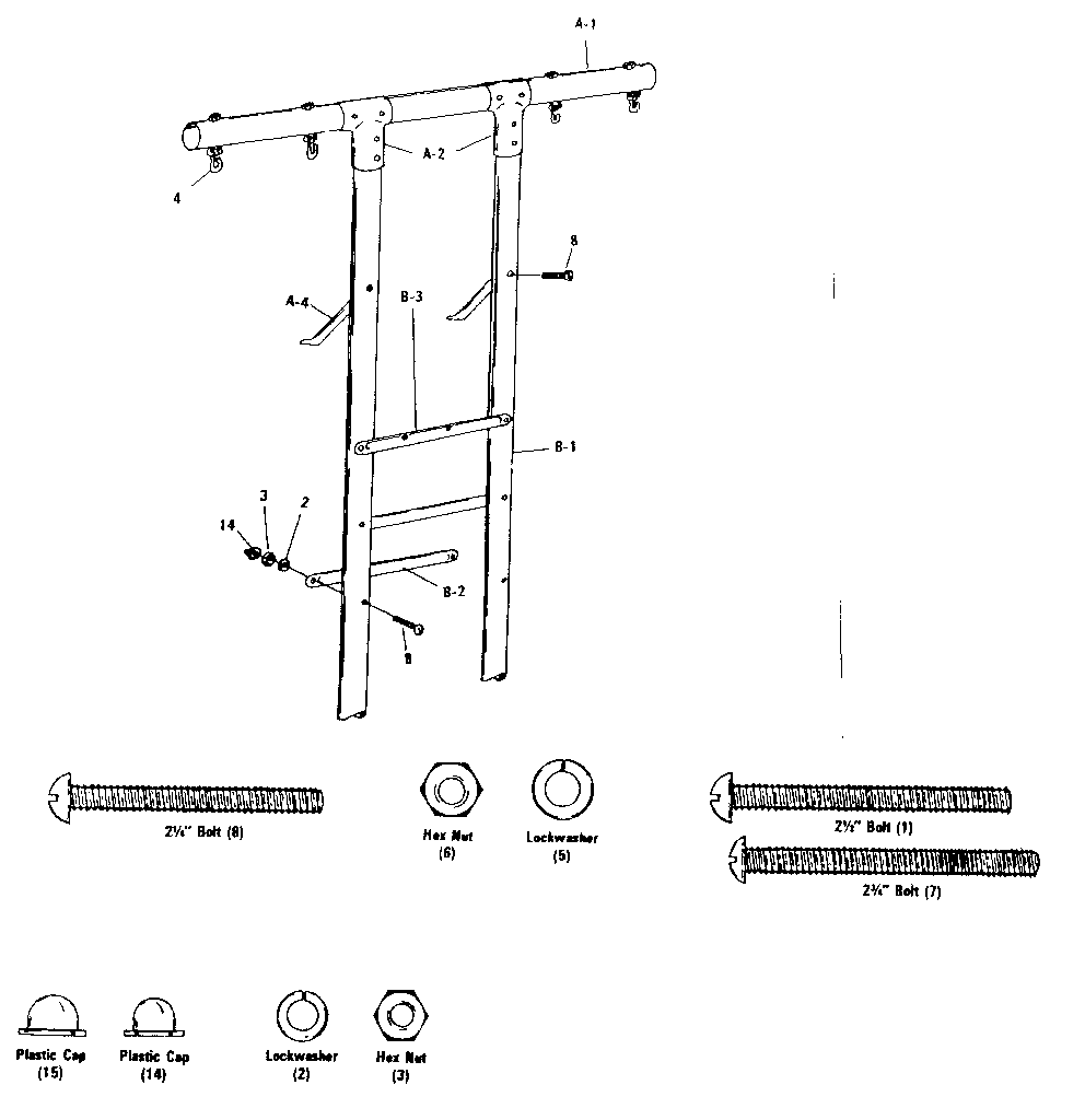 Climber leg