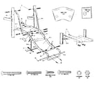 Sears 51272256-82 slide assembly diagram
